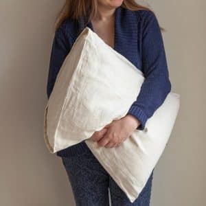 Nettle-cotton pillowcase