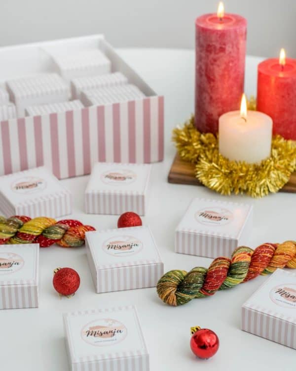 Yarn advent calendar from Finland